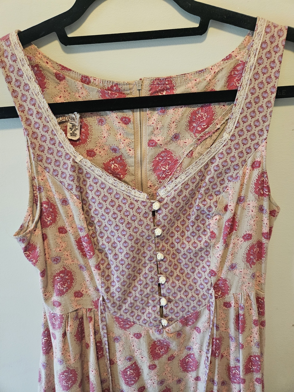 Vintage Gunne Style 1970s Dress - Picture 4 of 9